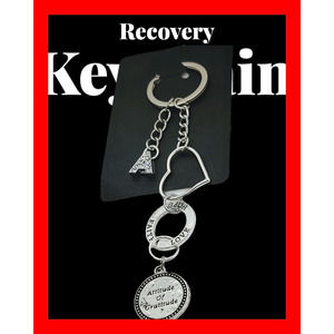 NA Narcotics Anonymous tree of life, gold live your dream keychain! Free goodie